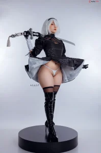 119+ Tuyệt Tác Asagi Kawaii Cosplay 2B: Khám Phá Thế Giới Nữ Thần Máy Móc