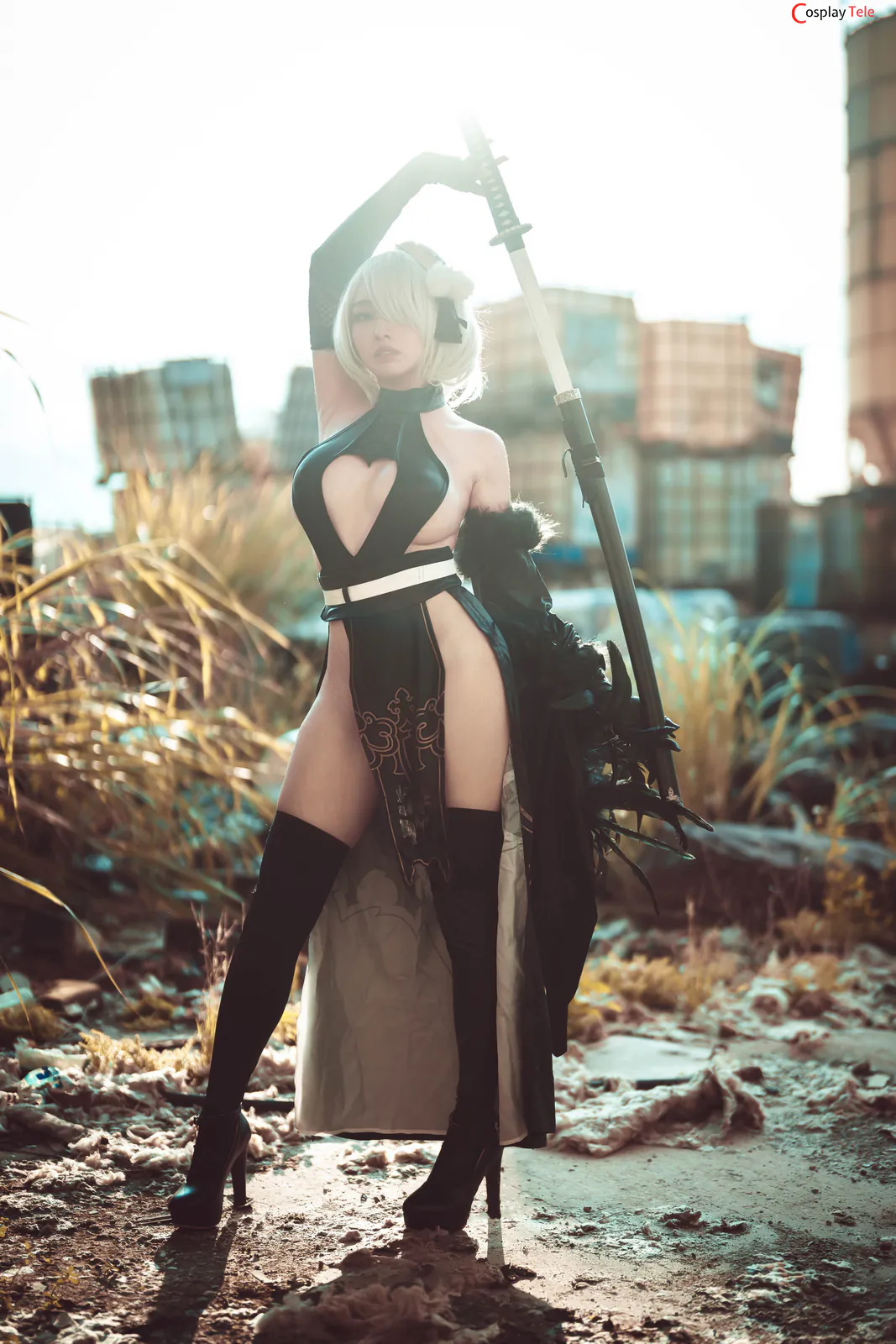 Momo cosplay 2B 6
