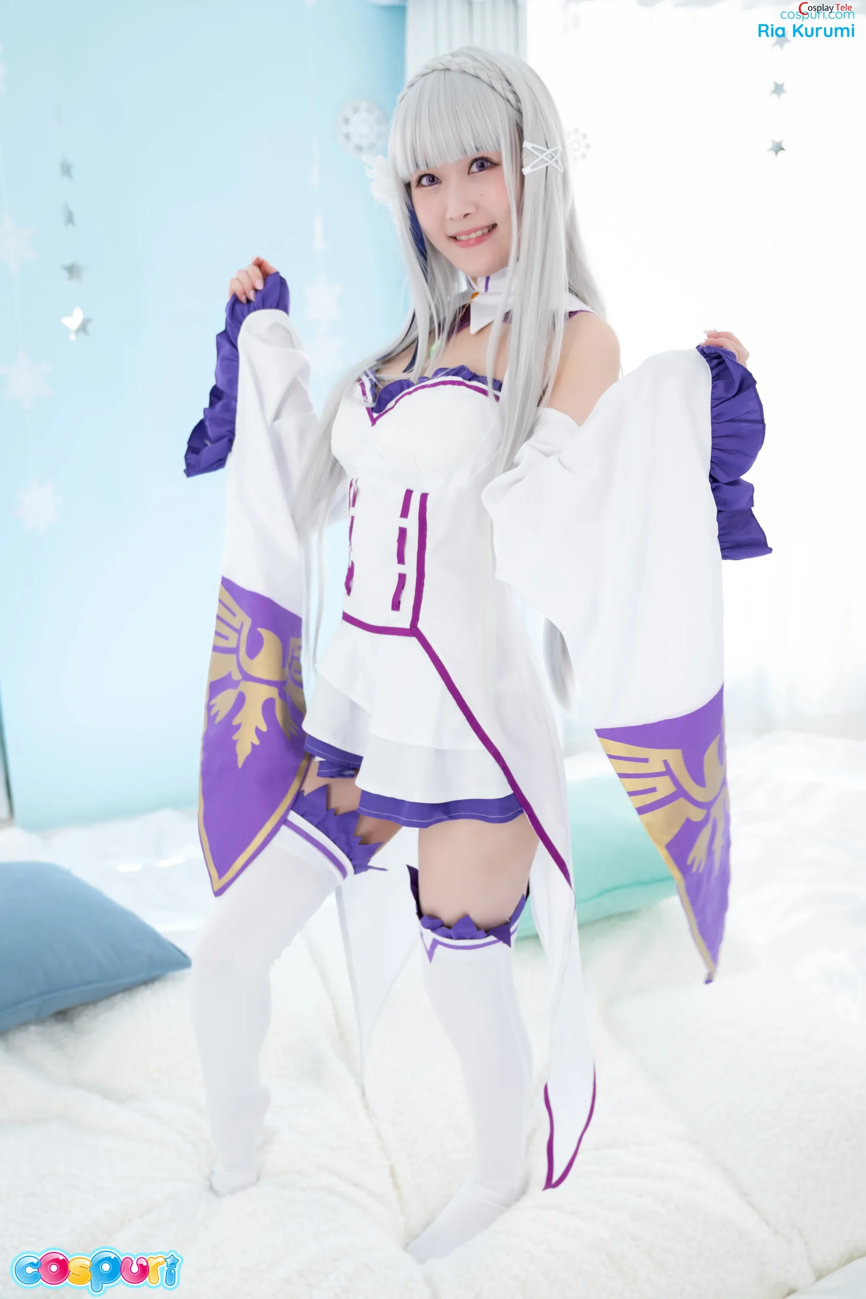 Ria Kurumi cosplay Emilia 1
