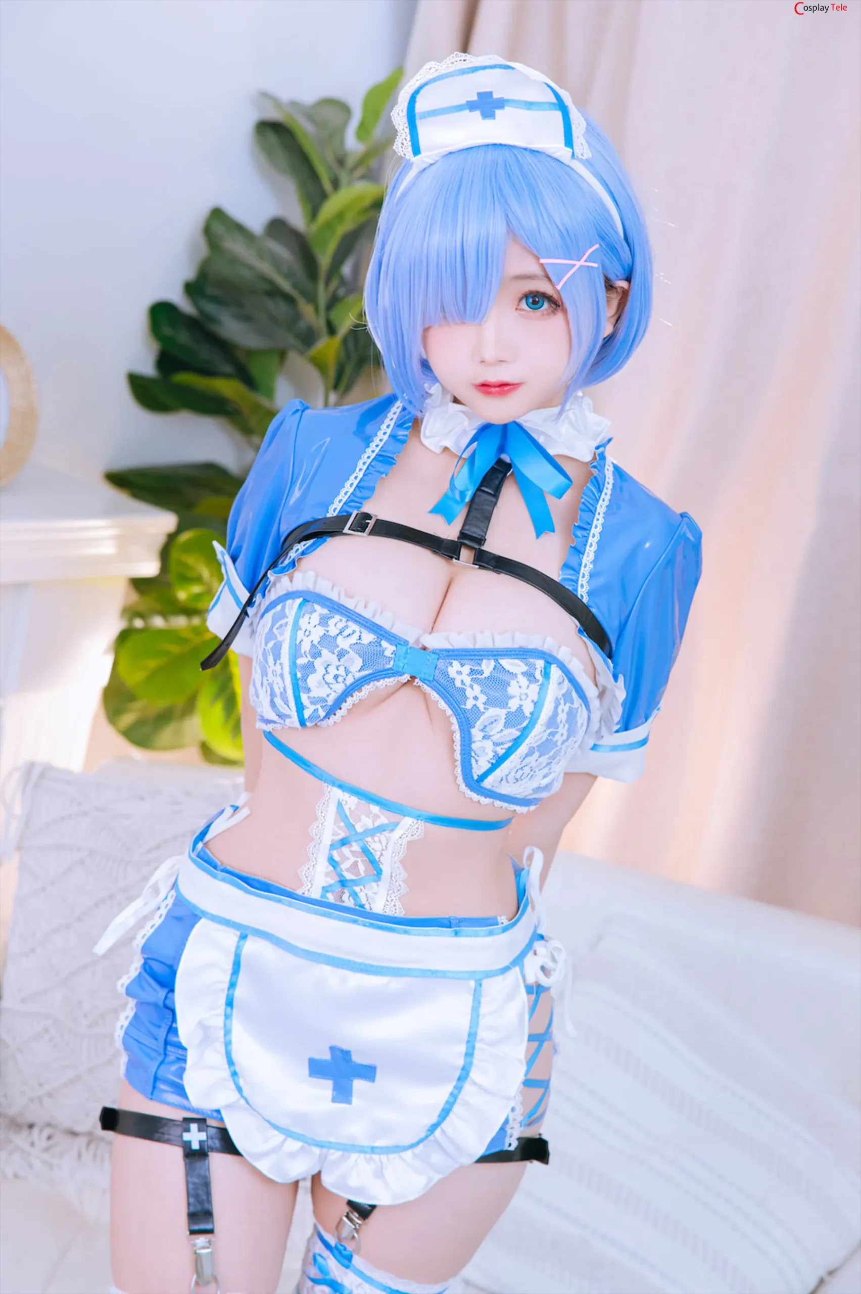 Rinaijiao cosplay Rem Nurse 18