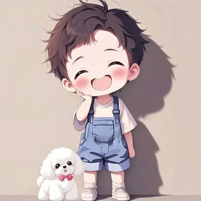 ảnh chibi em bé 8