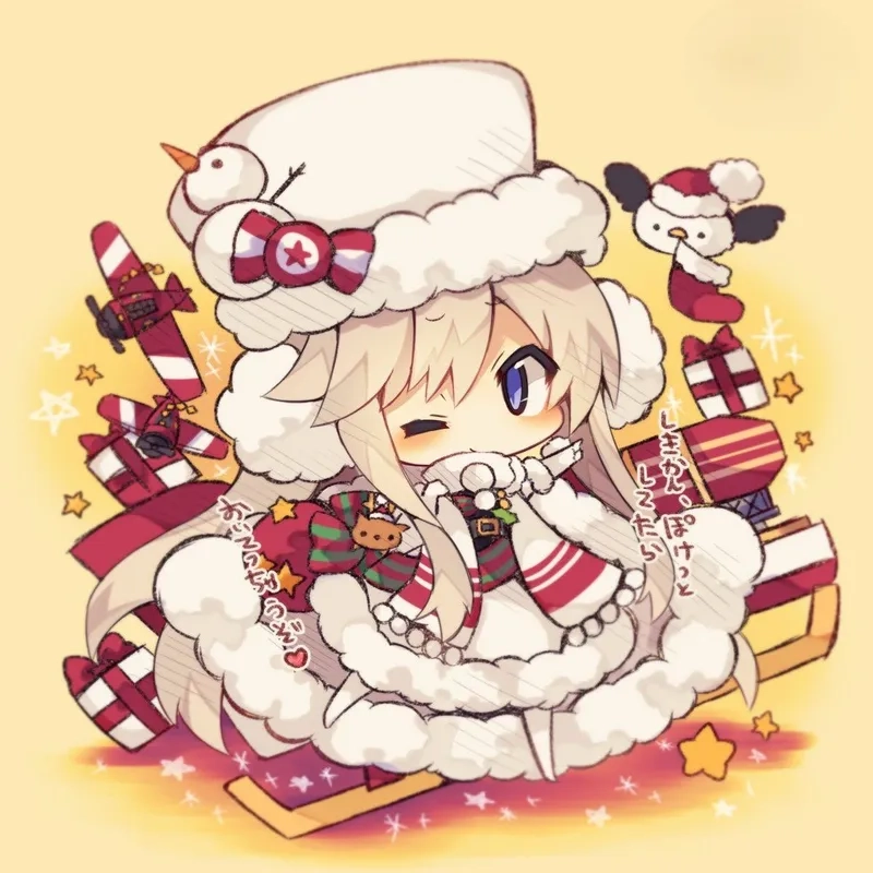 ảnh chibi giáng sinh 1