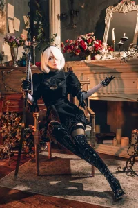 119+ Hình ảnh baby-LuLu cosplay 2B: Tuyệt tác gợi cảm đầy cuốn hút