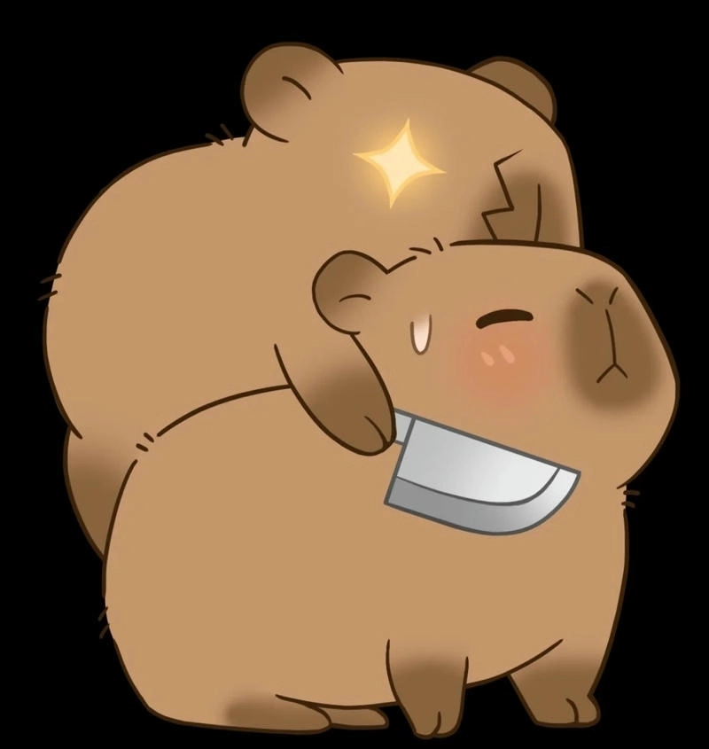 hình ảnh capybara chibi 1