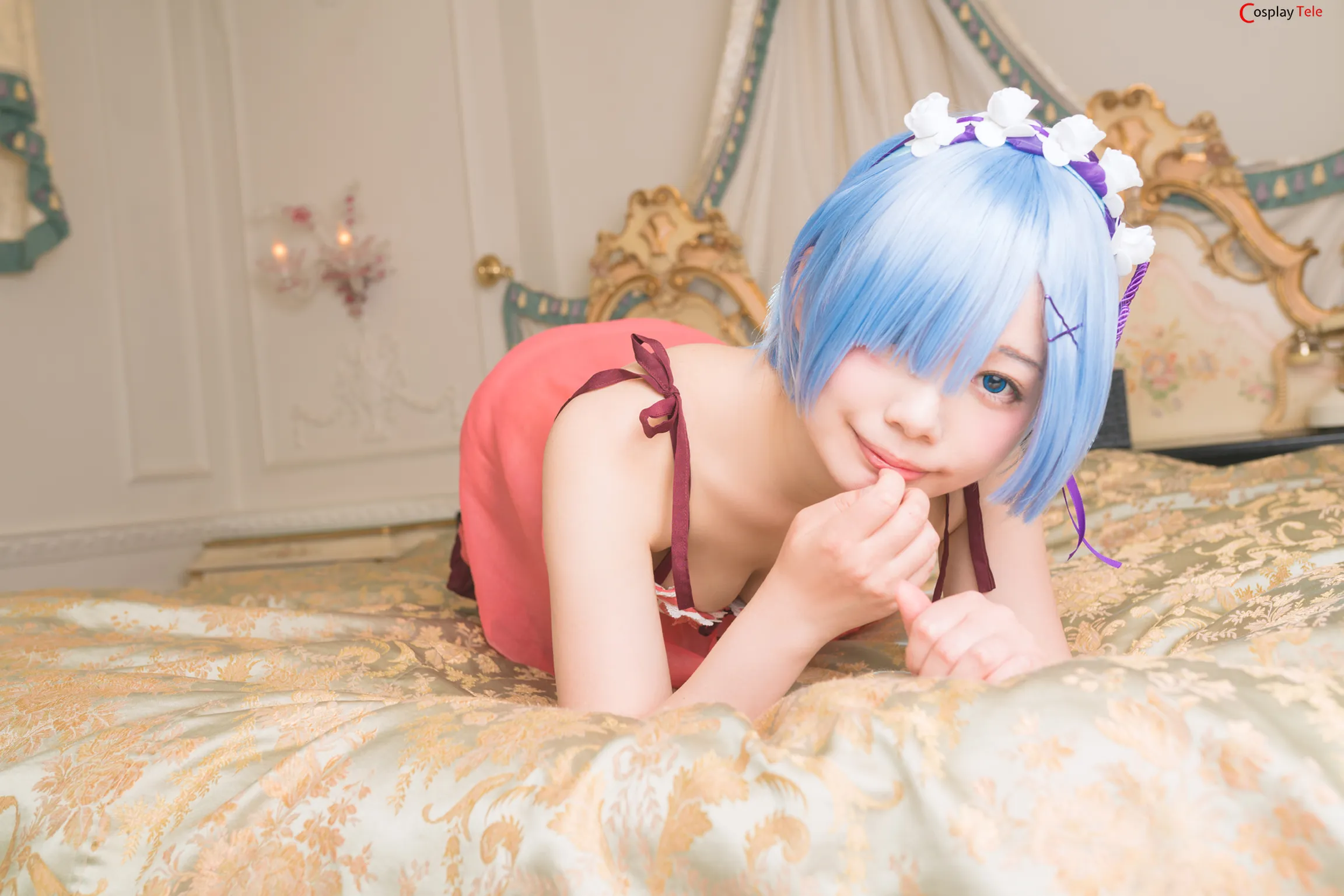 Honami Shizuku cosplay Rem 48