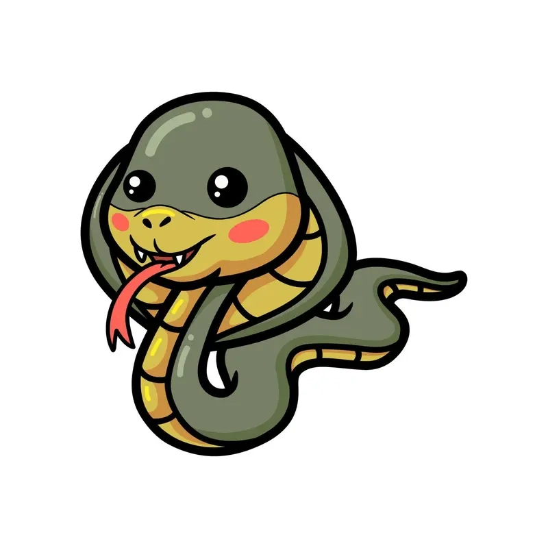 rắn chibi 16