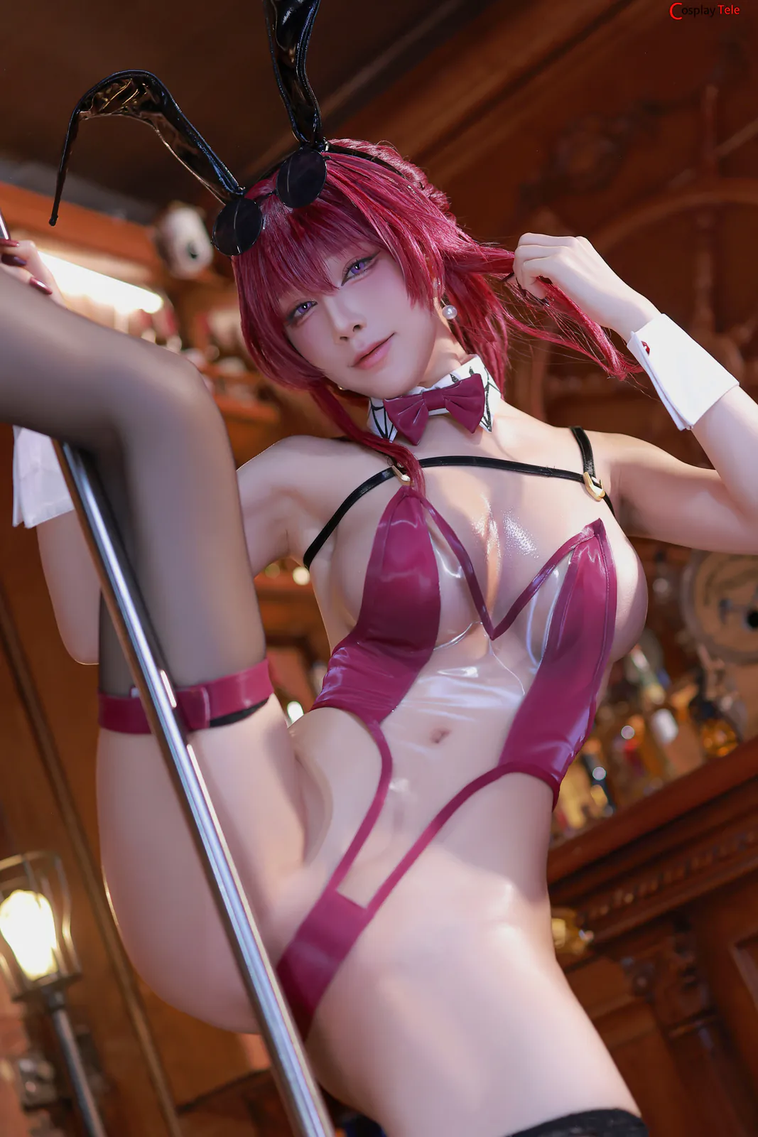 aqua cosplay Kafka Black Prom 71