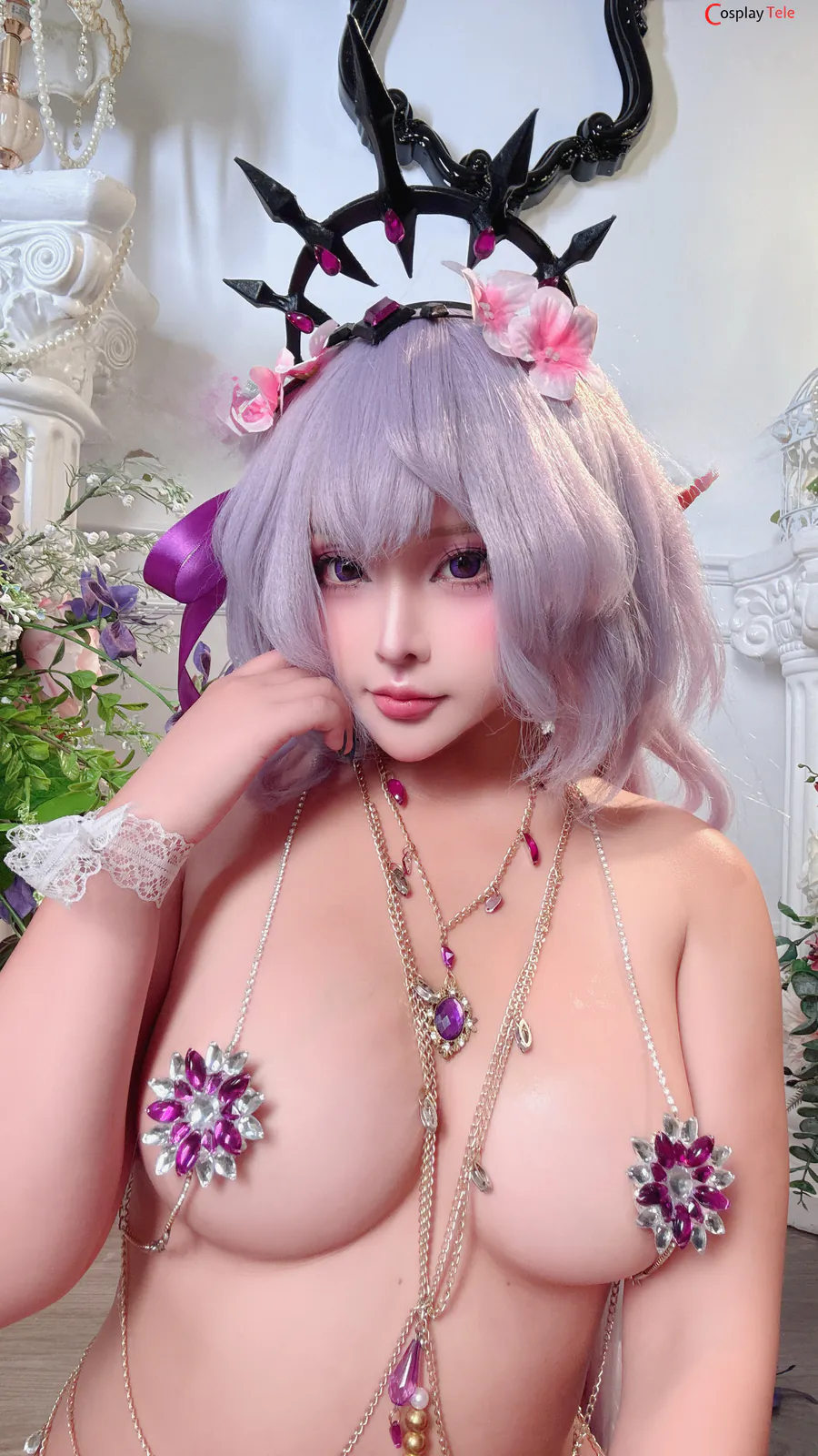 Sayo Momo cosplay Castorice 31